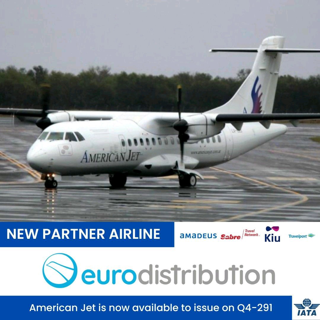 American Jet SA se une a la red de aerolíneas de Eurodistribution