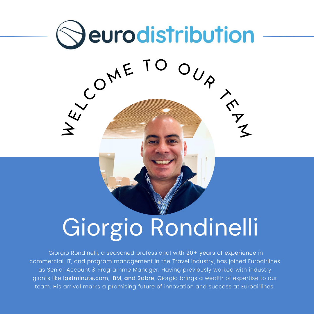 Grupo Euroairlines ficha a Giorgio Rondinelli de Sabre como Director Senior de Cuentas y Programación